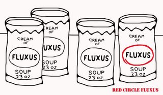 Cream of Red Circle Fluxus