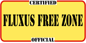 This is a certified official Fluxus Free Zone