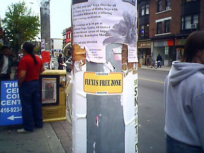 A Toronto Fluxus Free Zone, found in The Annex by Allan Revich