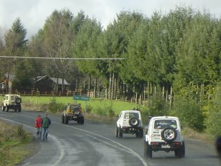 La Caravana camino a Huiscapi