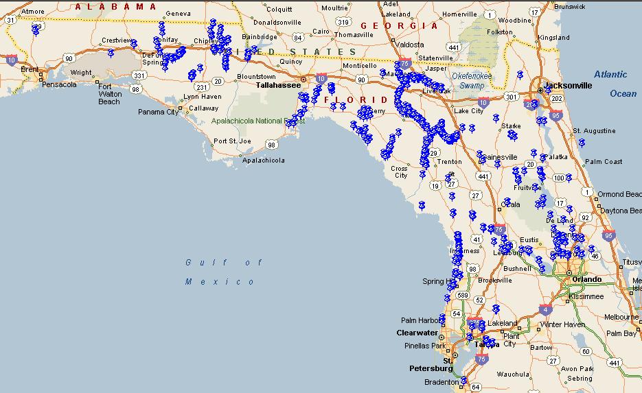 Springs Florida Map 2018