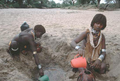 Buscando agua, Etiopía