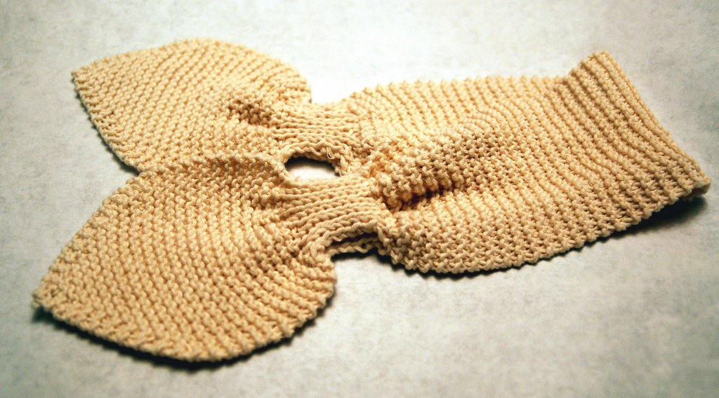 Disdressed Pattern For Baby Scarf