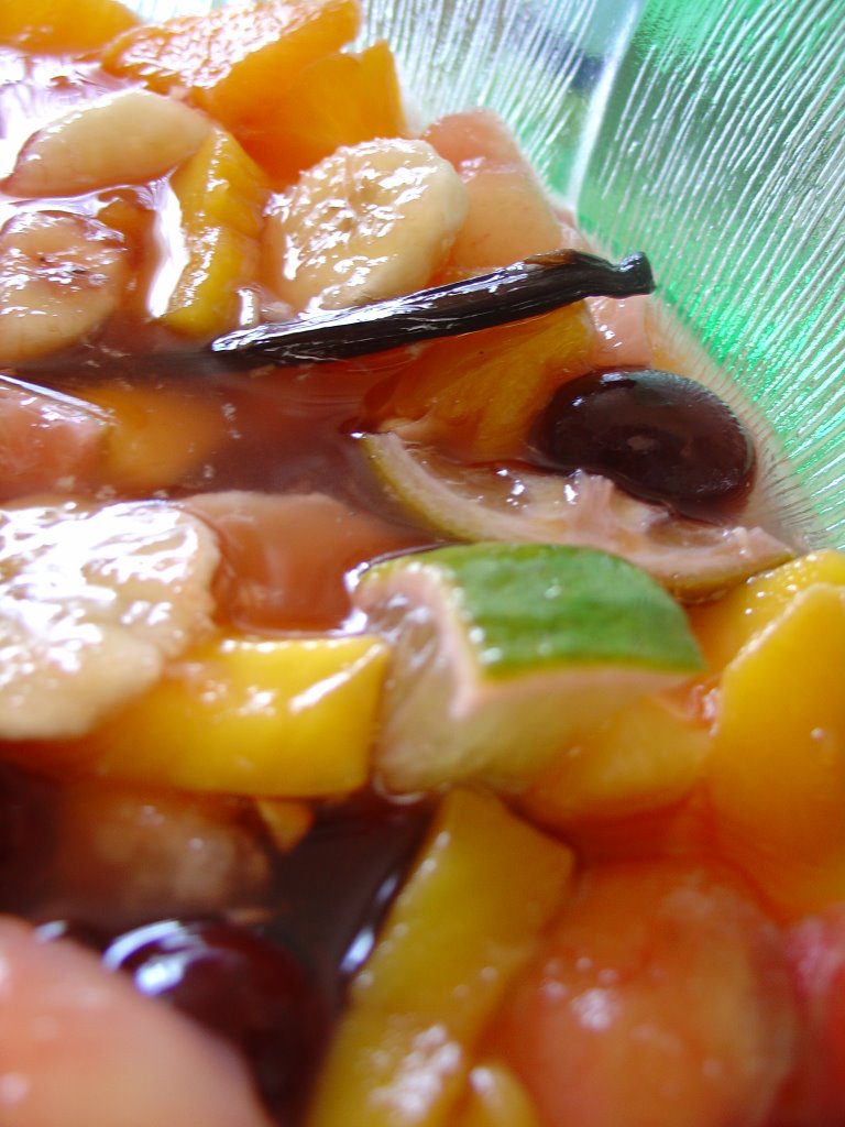 ma ptite cuisine salade de fruit vanille citron vert
