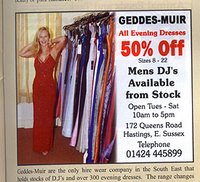 What's on page 33. The editor at Geddes-Muir, Hastings.