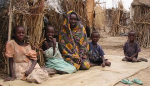 Darfur Family