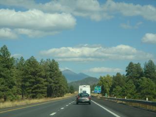 Driving to Flagstaff, AZ