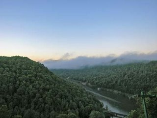 morning mountain view