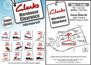 clarks warehouse clearance