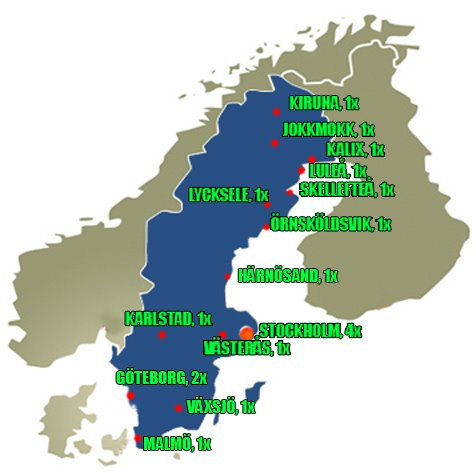 Karta Hela Sverige | Karta 2020