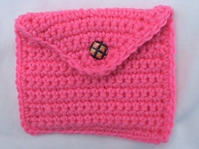 Crocheted Just For You Photo Gallery: Pink Wallet