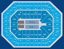 CONCERT SEATING CHART