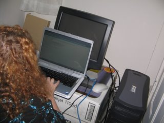 computer guru at work