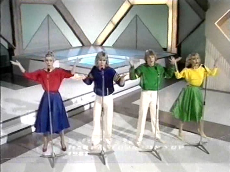 80s Actual: Eurovision 1981: Bucks Fizz - Making Your Mind Up...