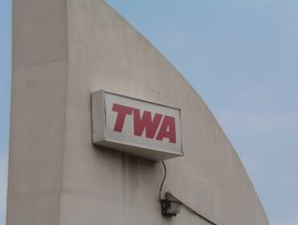 TWA Crew Bus Stop