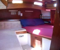 Yacht Keturah owner cabin