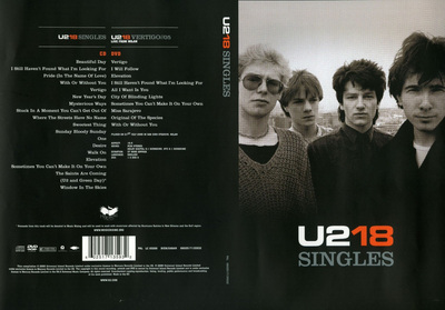 Tapa de la Edición Deluxe del U218 Singles