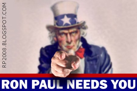 ron paul needs your support