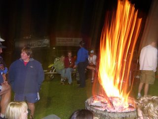 Catching the bonfire...