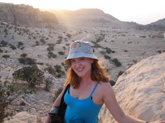 Sunset hike at the Bedouin camp