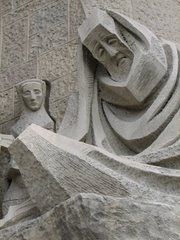 A favorite face on La Sagrada Familia....