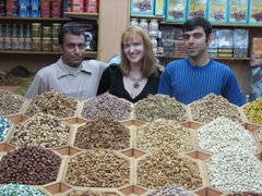 At the spice market in Dubai with friends...