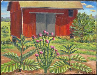 Barn...oil painting, 1991