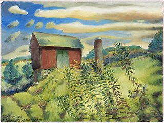 Barn...oil painting, 1996