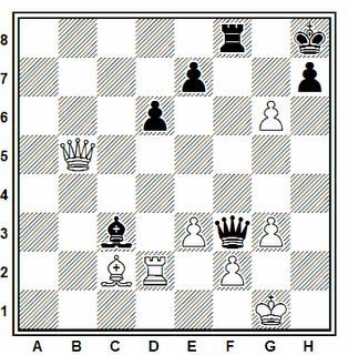 Posición de la partida de ajedrez Bruzón (2648) - Bartel (2569) (III Calvia International Open, 2006)