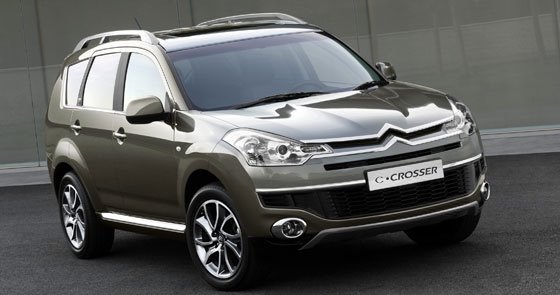 Mitsubishi Outlander gives birth to the Citroen CCrosser