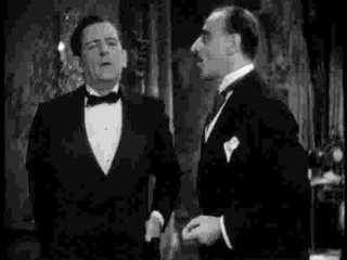 Edward Everett Horton, otro mariquita profesional, aquí en una de las mejores comedias de la historia en el cine, Un ladrón en la alcoba, de Lubitsch