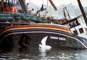 Sui position Flicker SAILORS, MARINERS & WARRIORS LEAGUE: Police To Review Rainbow Warrior  Bombing Case