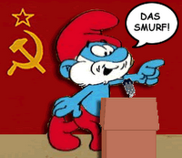 Commie Papa Smurf