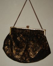 Guldsvart Vintage väska