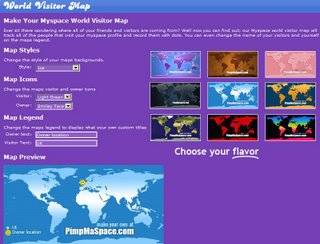 MySpace Maps