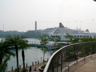 VivoCity Overlooking The Cruise Harbour