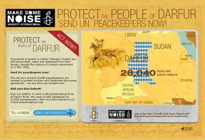 Send UN peacekeepers NOW!