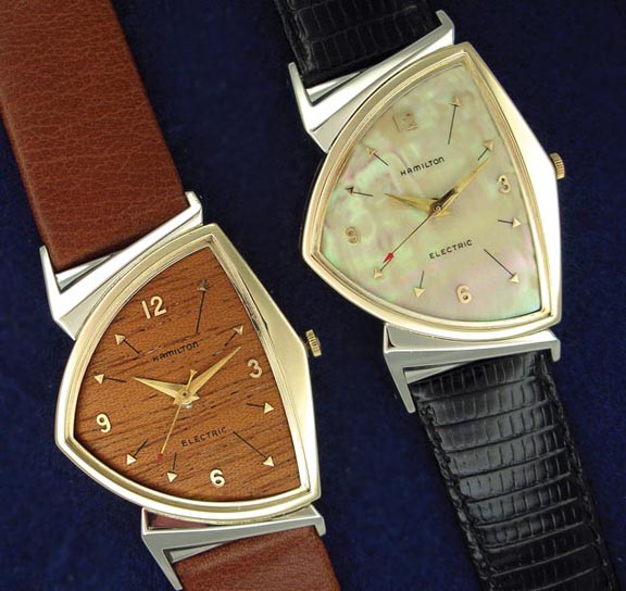 1961 Hamilton Flight II Electric with Mahogany Wood Dial & Other Prototype Automatic Watches