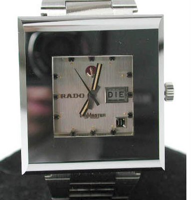 Watchismo Times: Bigfoot's watch - 1970's Rado Diamaster Block Watch