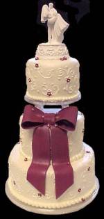 Ivory Wedding Cake wc
