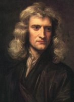 Isaac Newton, painted by Godfrey Kneller 1689