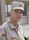 Specialist Ken Leisten ~ United States Army