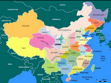 Map of The People's Republic of China