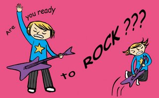 ready to rock illustration
