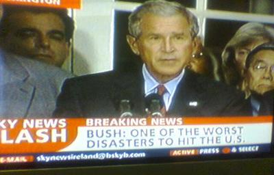 Bush es el mayor desastre de la humanidad