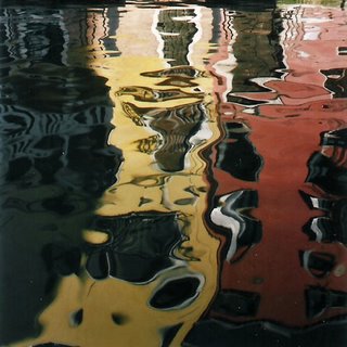 reflets sur l'eau de Venise