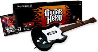 El pack de Guitar Hero mas el mando guitarra...