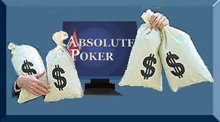 Poker Source Online can help you start up a real money account on Absolute Poker without even making a deposit.  Click on this here picture for details.