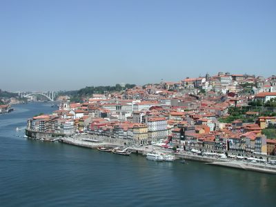 A view of Porto and the Ponte Rodoviaria Arrabida