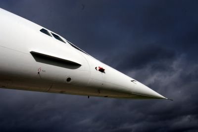 photograph picture of concorde at filton